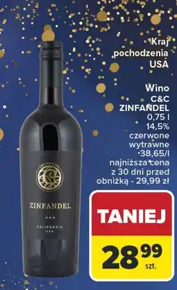 Carrefour C&C Zinfandel oferta