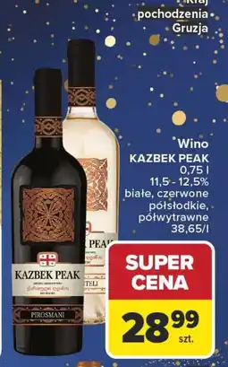 Carrefour Wino KAZBEK PEAK oferta