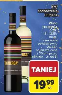 Carrefour Wino TCHERGA oferta