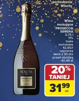 Carrefour PROSECCO SERENA 0,75 l oferta