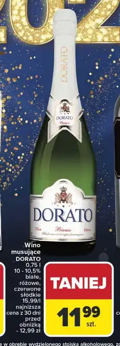 Wino musujące Dorato