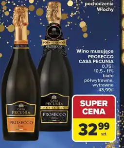 Carrefour PROSECCO CASA PECUNIA 0,75 l oferta