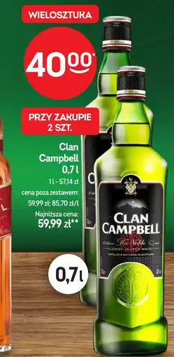 Żabka Whisky Clan campbell oferta