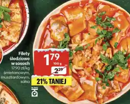Delikatesy Centrum Filety śledziowe Salsa oferta