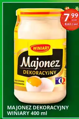 Eurocash Cash & Carry Majonez Winiary oferta