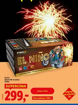 Lidl Fajerwerki Pyroco oferta