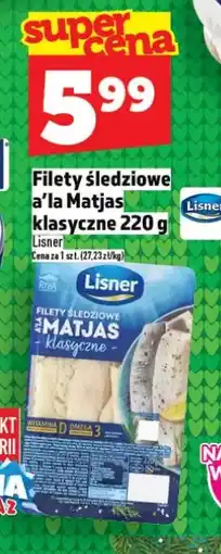 Topaz Filety śledziowe Lisner oferta