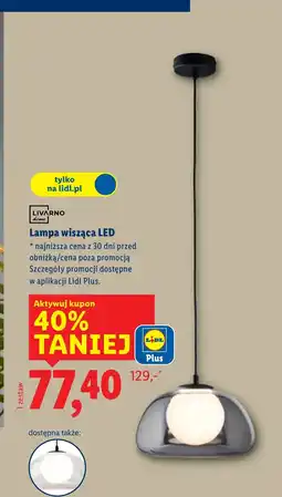 Lidl Lampa LED Livarno oferta