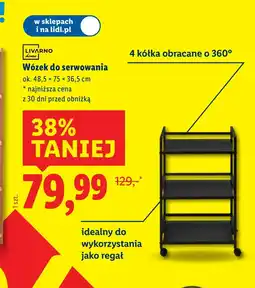 Lidl Wózek kuchenny oferta