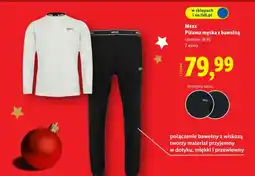 Lidl Piżama męska Mexx oferta