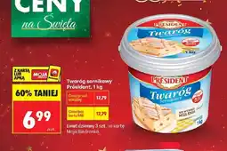 Biedronka Twaróg President oferta