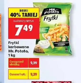 Biedronka Frytki Mr. Potato oferta