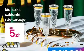 Kieliszki, szklanki i dekoracje