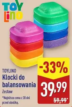 ALDI Toylino Klocki do balansowania oferta