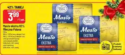 Polomarket Masło ekstra 82% Mleczna Polana 200 g oferta