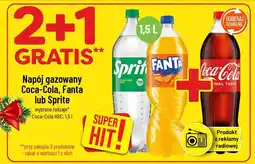 Polomarket Coca-Cola, Fanta lub Sprite (1,5L) oferta