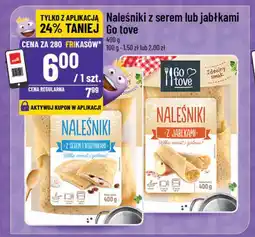 Polomarket Naleśniki z serem lub jabłkami Go tove oferta