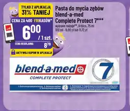 Polomarket Pasta do mycia zębów blend-a-med Complete Protect 7 oferta