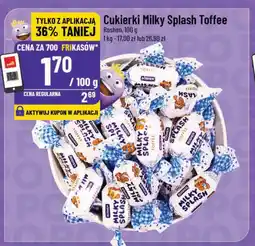 Polomarket Cukierki Milky Splash Toffee oferta