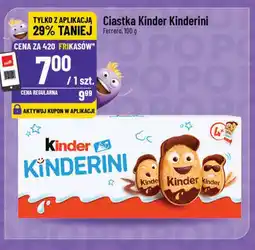 Polomarket Ciastka Kinder Kinderini oferta