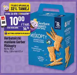 Polomarket Herbatniczki maślane Gerber Miśkopty oferta