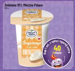 Polomarket Śmietana 18% Mleczna Polana 400g oferta