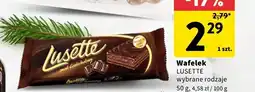 Intermarche Wafelek wybrane rodzaje LUSETTE oferta