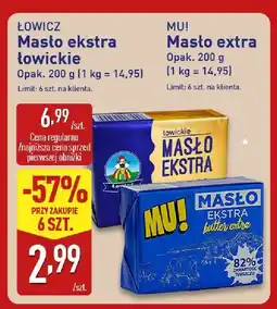 ALDI Masło ekstra MU! oferta