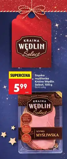 Biedronka Szynka myśliwska Kraina Wędlin Select oferta