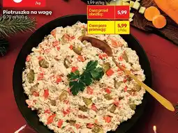 Biedronka Sałatka Pietruszka na wagę Biedronka oferta