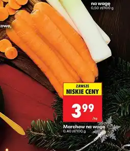Biedronka Marchew na wagę Biedronka oferta