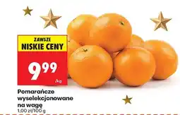 Biedronka Pomarańcze wyselekcjonowane na wagę Biedronka oferta