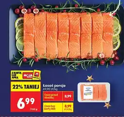 Biedronka Łosoś porcje Biedronka oferta