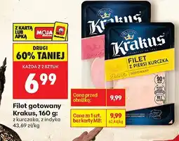 Biedronka Filet gotowany kurczaka Krakus oferta