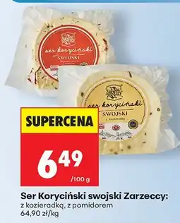 Biedronka Ser koryciński swojski Zarzeccy z koziradką oferta