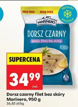 Biedronka Dorsz czarny filet bez skóry Marinero oferta