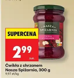 Biedronka Ćwikła z chrzanem Nasza Spiżarnia oferta