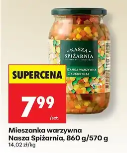 Biedronka Mieszanka warzywna Nasza Spiżarnia 860g/570g oferta