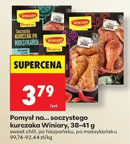 Biedronka Pomysł na... soczystego kurczaka Winiary sweet.chili, po hiszpańsku, po meksykańsku 38-41g oferta
