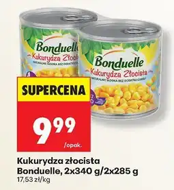 Biedronka Kukurydza złocista Bonduelle oferta