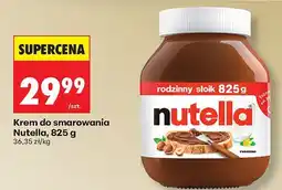 Biedronka Krem do smarowania Nutella oferta