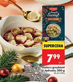 Biedronka Pierogi Uszka z grzybami U Jędrusia oferta