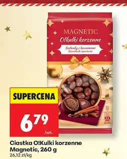 Biedronka Ciastka Ołkulki korzenne Magnetic oferta