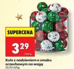 Biedronka Kule z nadzieniem o smaku orzechowym na wagę Biedronka oferta