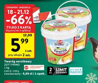 Zott Primo Twaróg sernikowy