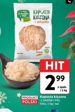 Intermarche Kapusta kiszona Z Sadów i Pól oferta