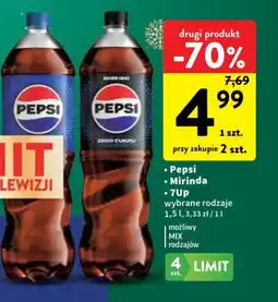 Intermarche Pepsi, Mirinda, 7UP oferta