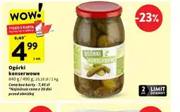 Intermarche Ogórki konserwowe oferta
