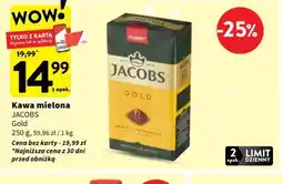 Intermarche Kawa mielona Jacobs Gold oferta