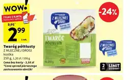 Intermarche Z Mlecznej Drogi Twaróg półtłusty oferta